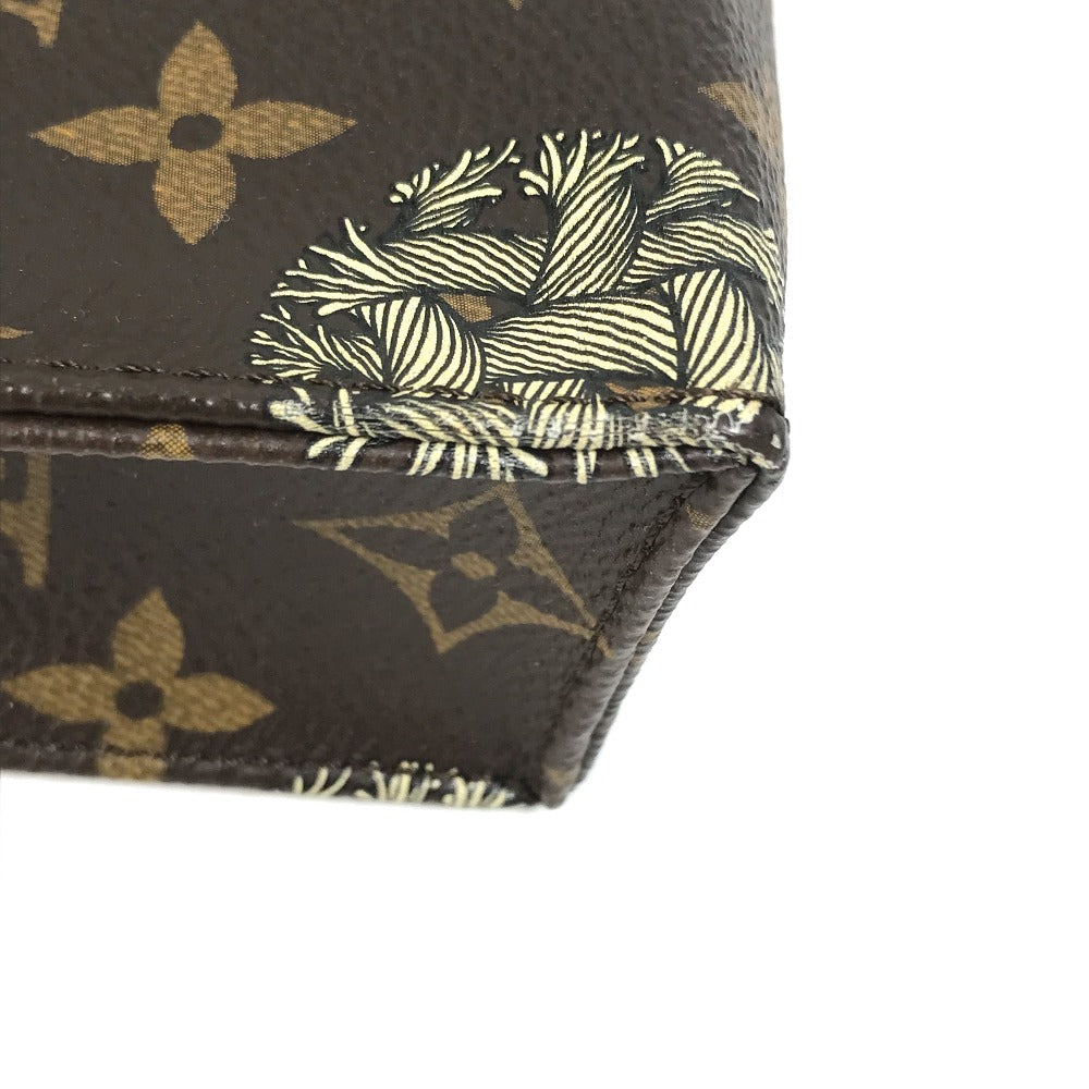 LOUIS VUITTON Clutch bag M41513 Monogram canvas Brown Monogram Christopher Nemeth Rope Pochette Voyage mens Used Authentic