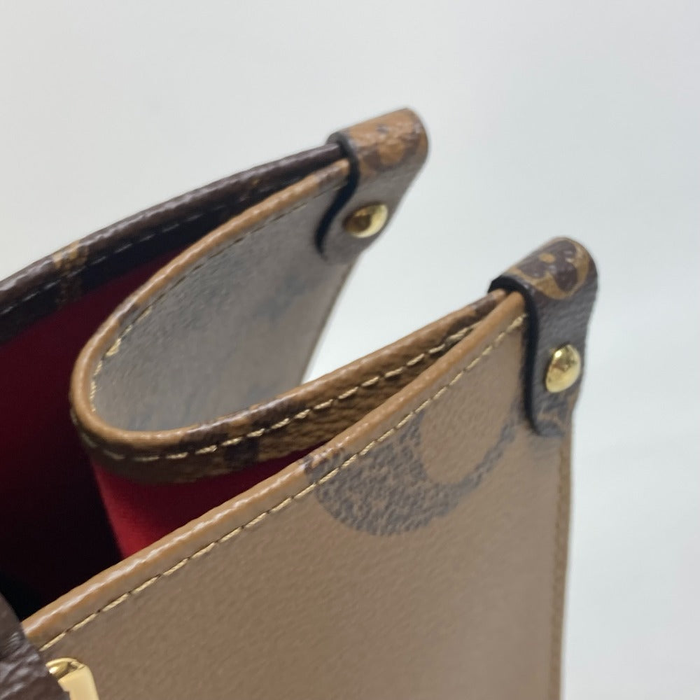 LOUIS VUITTON Tote Bag M45321 Monogram giant canvas Brown Monogram Giant On the Go MM