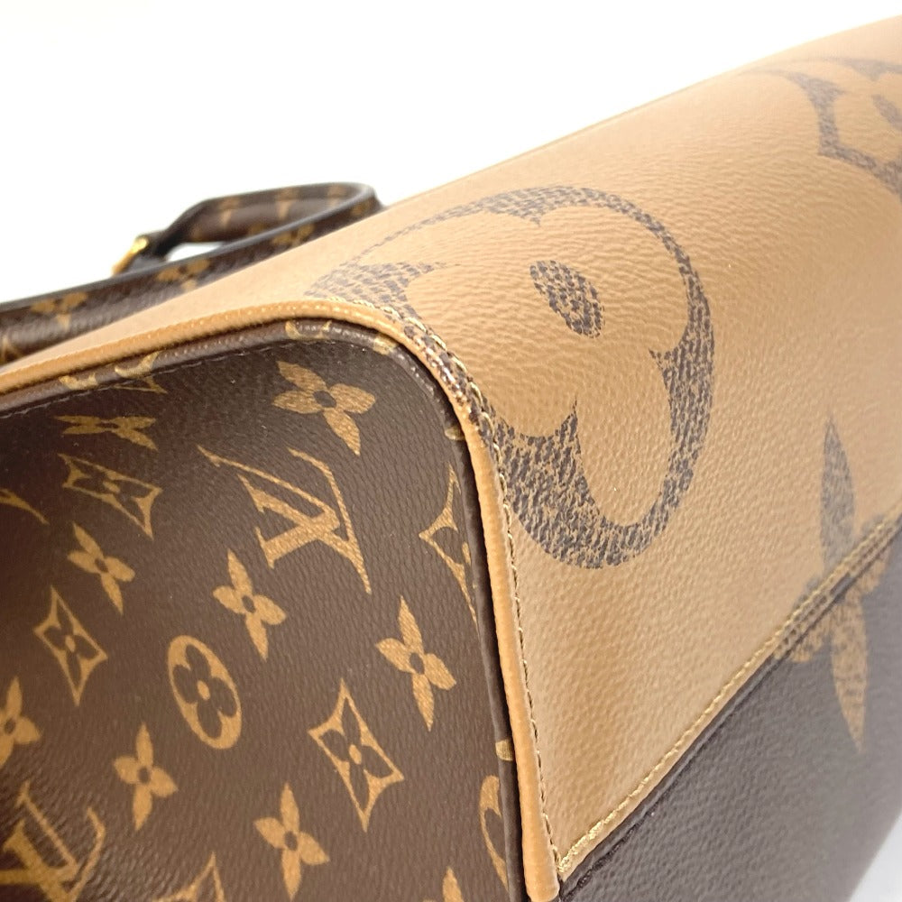 LOUIS VUITTON Tote Bag M45321 Monogram giant canvas Brown Monogram Giant On the Go MM