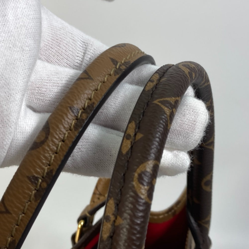 LOUIS VUITTON Tote Bag M45321 Monogram giant canvas Brown Monogram Giant On the Go MM