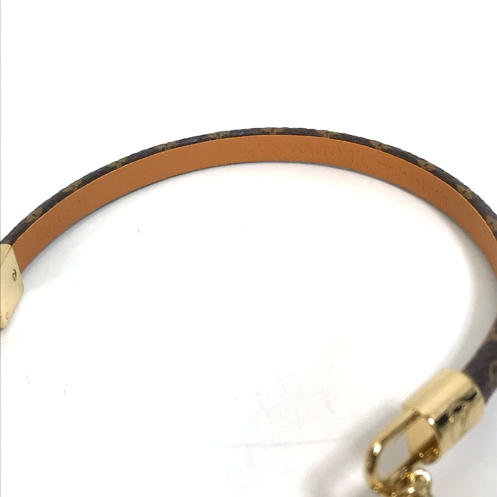 LOUIS VUITTON bracelet M6773 Monogram canvas Brown Monogram Brasserie Vivienne Women 19 Used Authentic