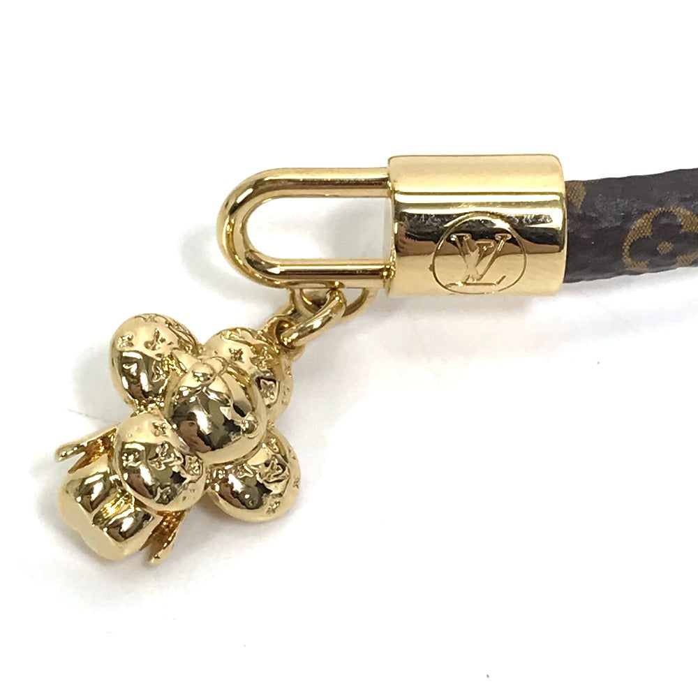 LOUIS VUITTON bracelet M6773 Monogram canvas Brown Monogram Brasserie Vivienne Women 19 Used Authentic