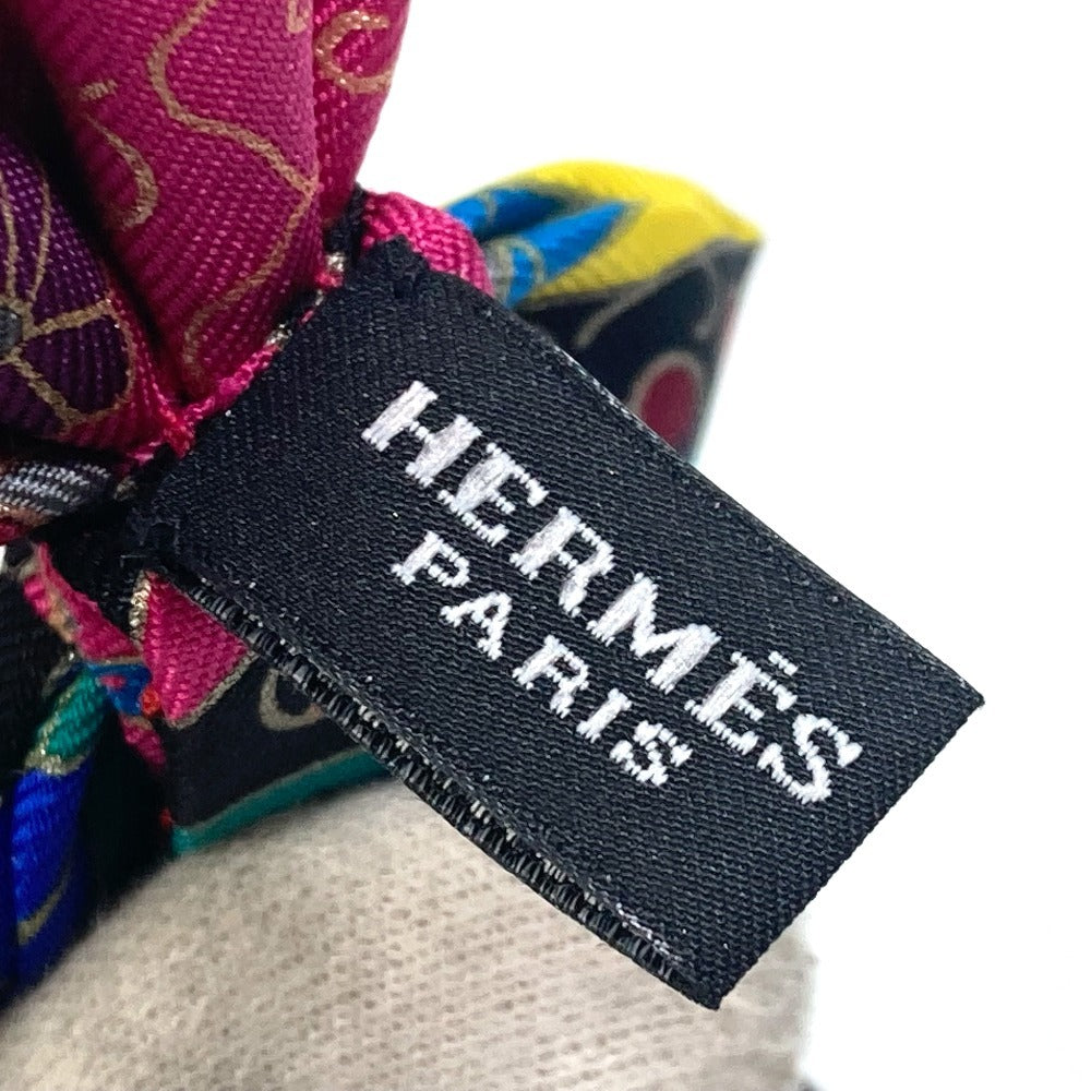 HERMES tie silk multicolor Butterfly tie Noupapillon mens Used Authentic