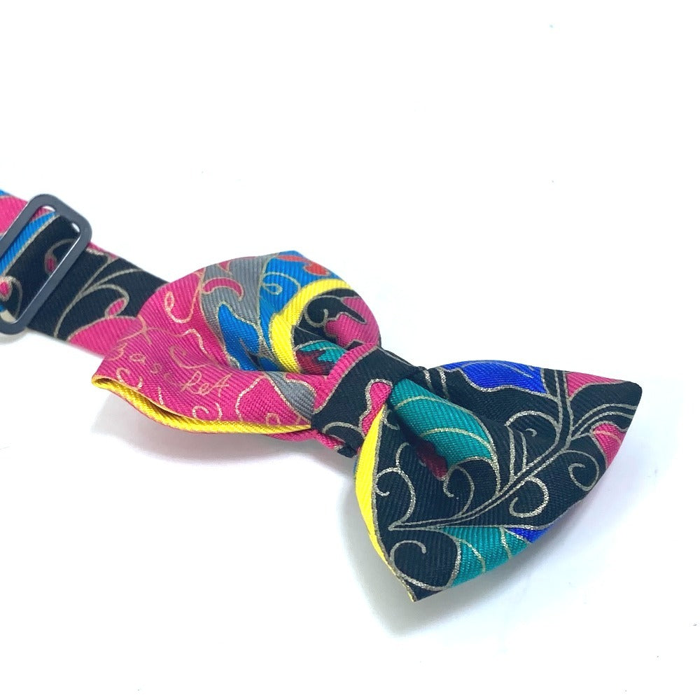 HERMES tie silk multicolor Butterfly tie Noupapillon mens Used Authentic