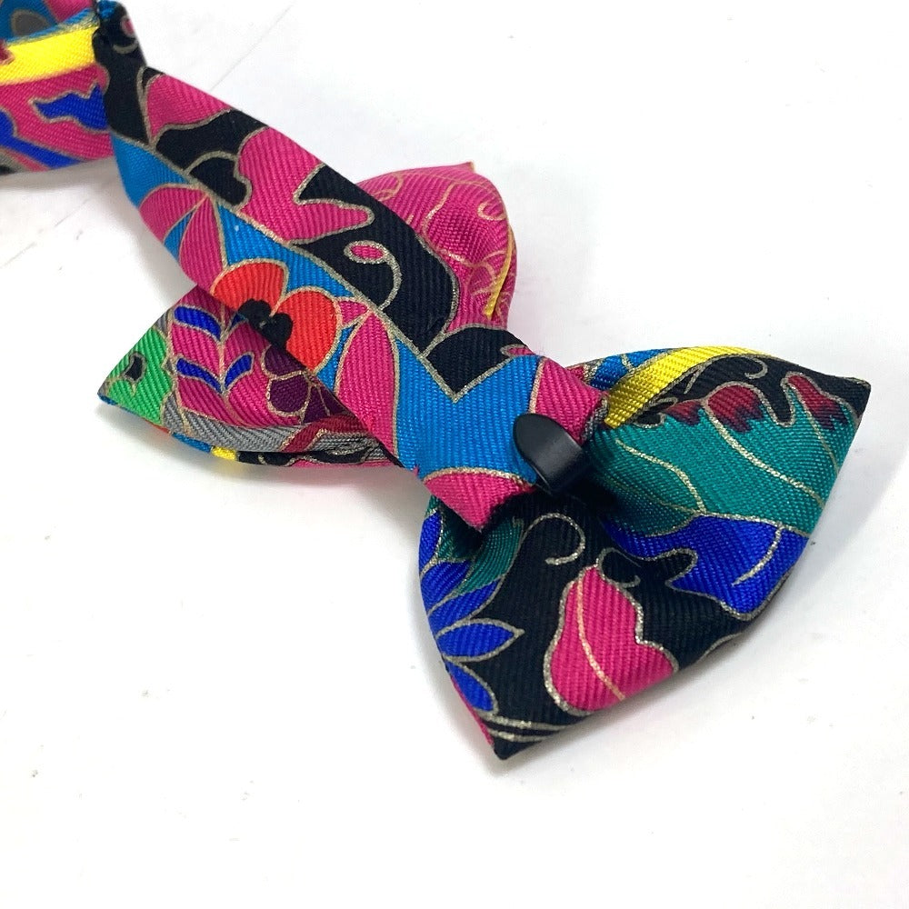 HERMES tie silk multicolor Butterfly tie Noupapillon mens Used Authentic