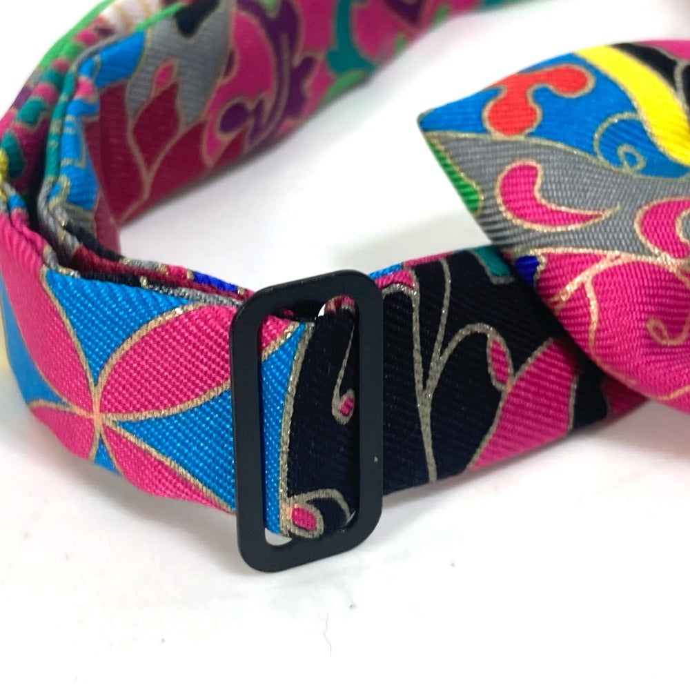 HERMES tie silk multicolor Butterfly tie Noupapillon mens Used Authentic