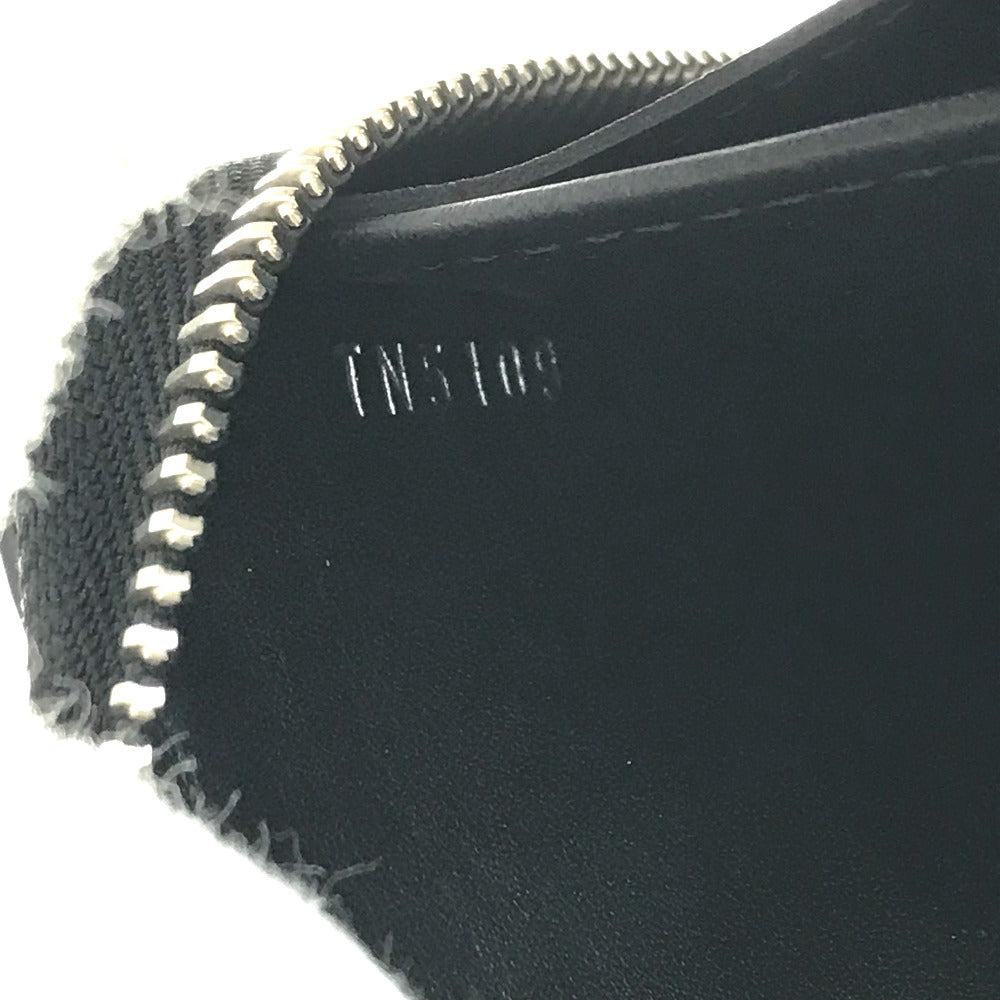 LOUIS VUITTON Long Wallet Purse M61867 Monogram Mahina black Monogram Mahina Zippy wallet Women Used Authentic
