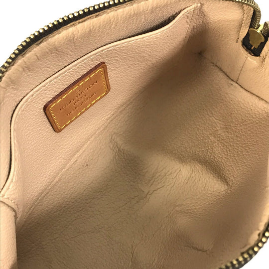 LOUIS VUITTON Pouch M47515 Monogram canvas Brown Monogram Pochette Cosmetic Women Secondhand Authentic
