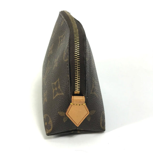 LOUIS VUITTON Pouch M47515 Monogram canvas Brown Monogram Pochette Cosmetic Women Secondhand Authentic