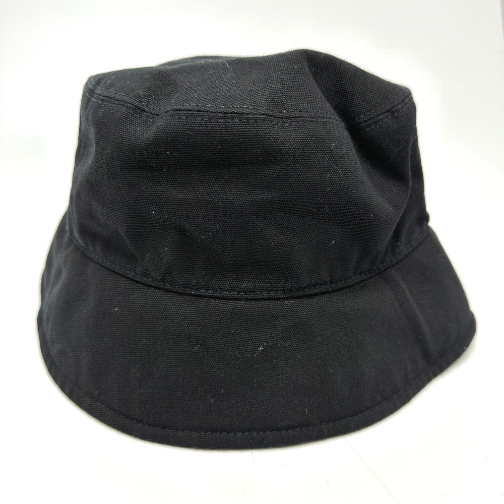 FENDI hat FXQ801 cotton black Versace collaboration logo Women M/59 Used Authentic