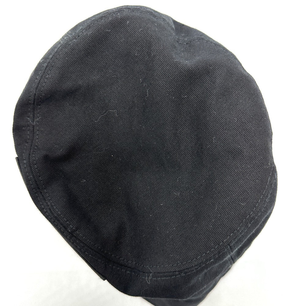 FENDI hat FXQ801 cotton black Versace collaboration logo Women M/59 Used Authentic