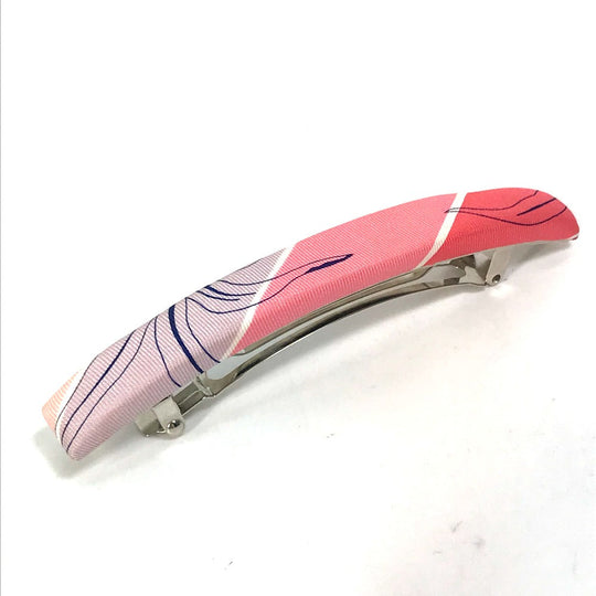 HERMES Valletta silk pink hair accessory Overall handle Women Used Authentic