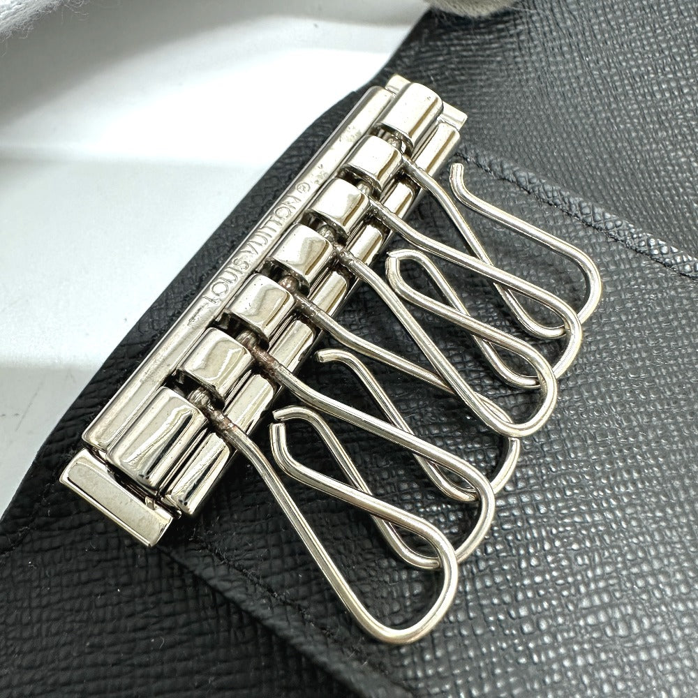 LOUIS VUITTON Key case Key holder  N62662 Damier Grafitto Canvas black Damier Grafitte Multicles6 mens Used Authentic