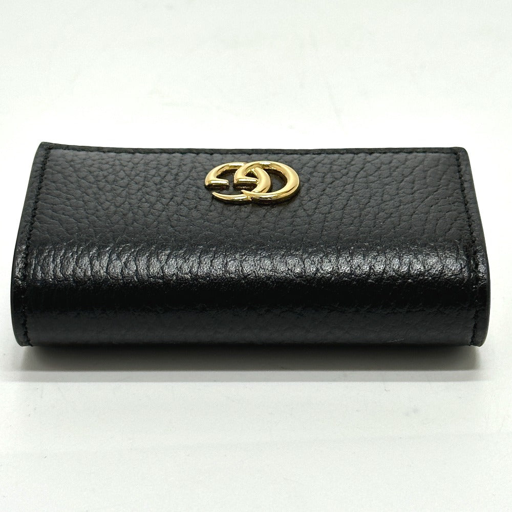 GUCCI Key case Key holder  456118 GG Supreme Canvas beige GG Marmont six hooks Women Used Authentic