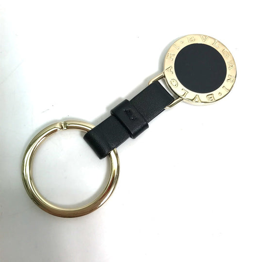 BVLGARI Key ring metal gold Bulgari Bulgari mens Used Authentic