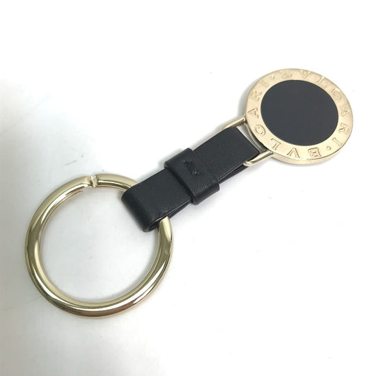 BVLGARI Key ring metal gold Bulgari Bulgari mens Used Authentic