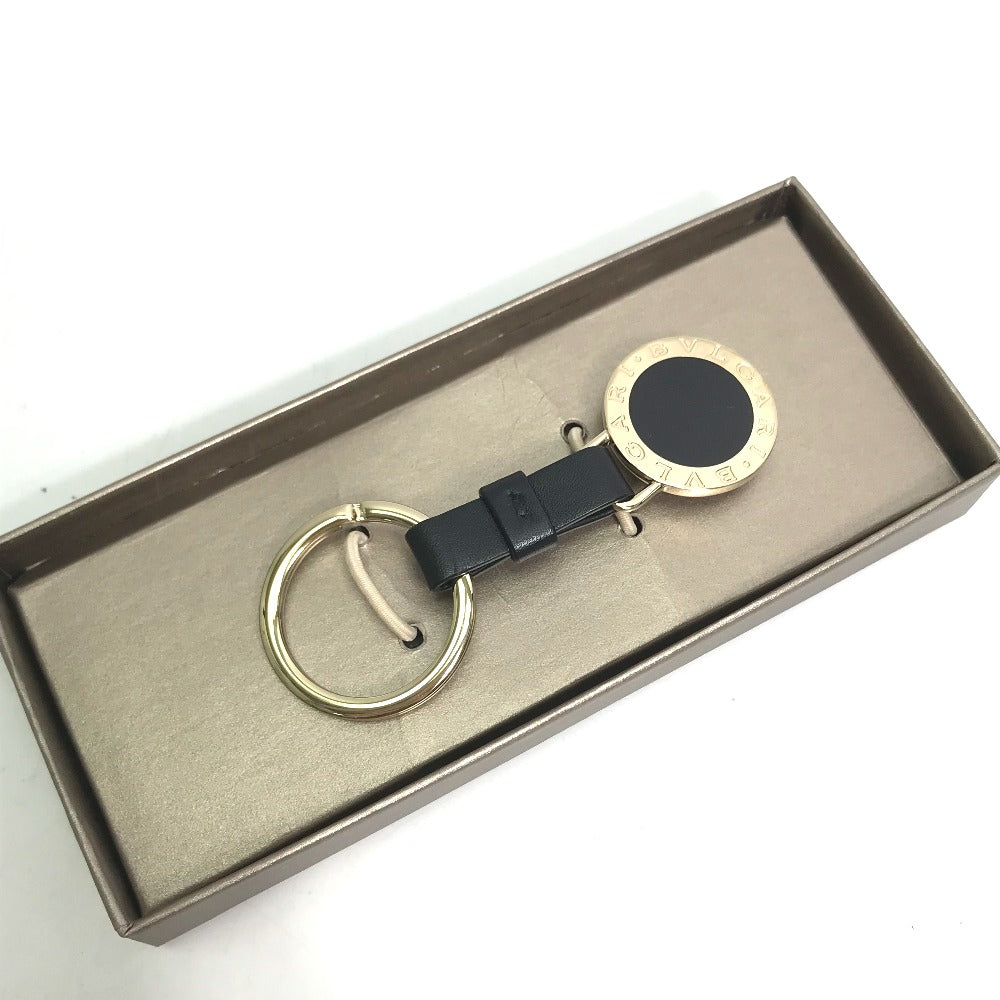 BVLGARI Key ring metal gold Bulgari Bulgari mens Used Authentic