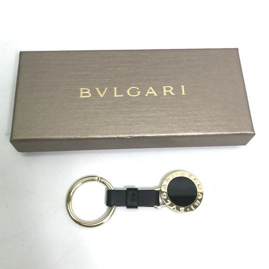 BVLGARI Key ring metal gold Bulgari Bulgari mens Used Authentic