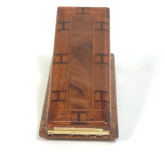 HERMES Other stationery Wood, Metal Brown interior stationery paper clip H logo Women(Unisex) Used Authentic