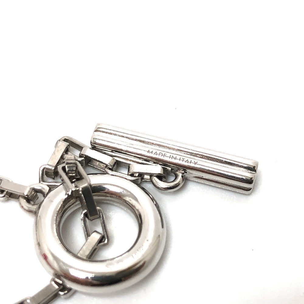 LOEWE Necklace SV925 Silver Icon logo Women Used Authentic