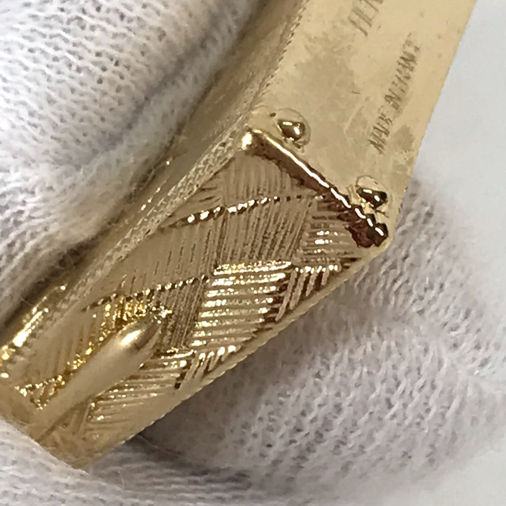 HERMES charm metal gold Pendant Top Necklace Accessories Curiosity Curiosity Permanent Brass
