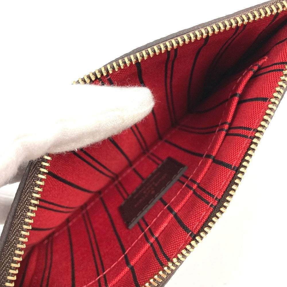 LOUIS VUITTON Tote Bag N41359 Damier canvas Brown Damier Never full PM mens Used Authentic