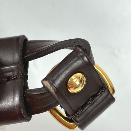 LOUIS VUITTON Tote Bag N41359 Damier canvas Brown Damier Never full PM mens Used Authentic