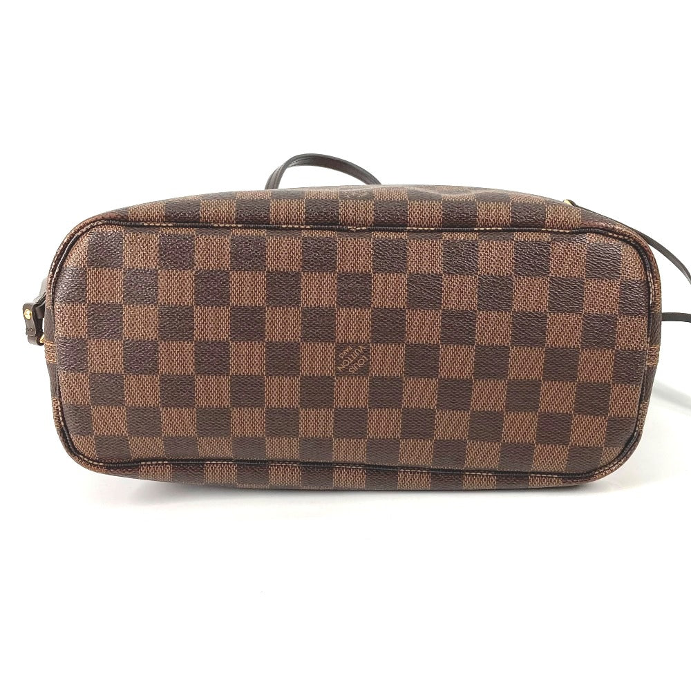 LOUIS VUITTON Tote Bag N41359 Damier canvas Brown Damier Never full PM mens Used Authentic