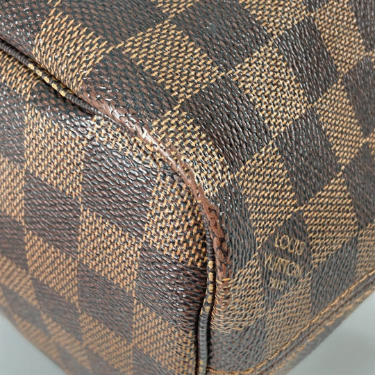 LOUIS VUITTON Tote Bag N41359 Damier canvas Brown Damier Never full PM mens Used Authentic