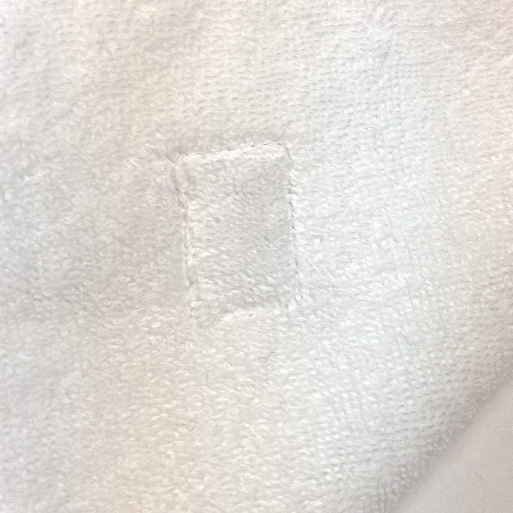 HERMES towel H103480M 01 cotton white bus wrap cabriol Kids Used Authentic