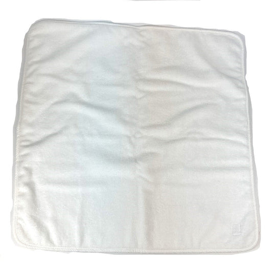 HERMES towel H103480M 01 cotton white bus wrap cabriol Kids Used Authentic