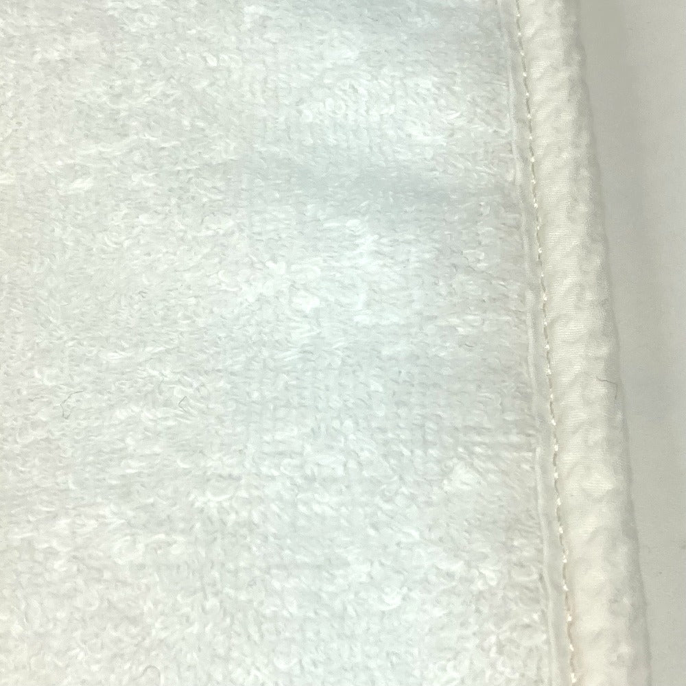 HERMES towel H103480M 01 cotton white bus wrap cabriol Kids Used Authentic