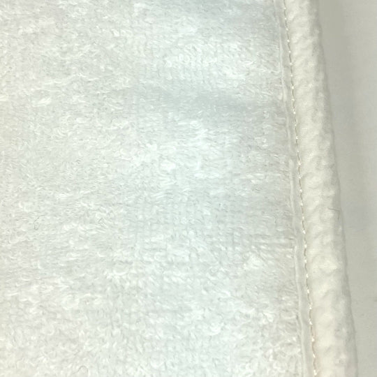 HERMES towel H103480M 01 cotton white bus wrap cabriol Kids Used Authentic