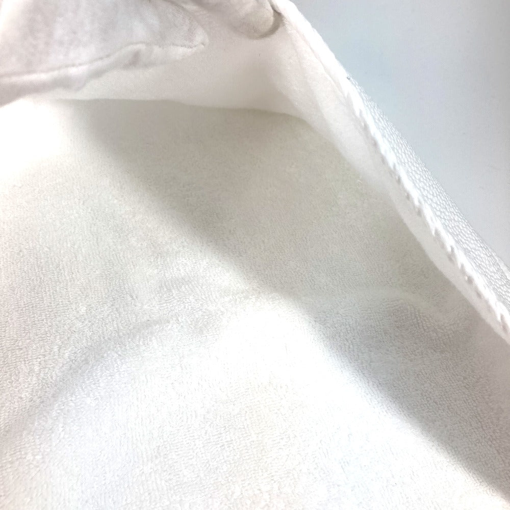 HERMES towel H103480M 01 cotton white bus wrap cabriol Kids Used Authentic