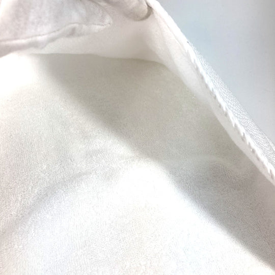 HERMES towel H103480M 01 cotton white bus wrap cabriol Kids Used Authentic