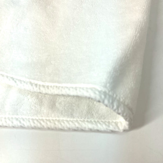 HERMES towel H103480M 01 cotton white bus wrap cabriol Kids Used Authentic