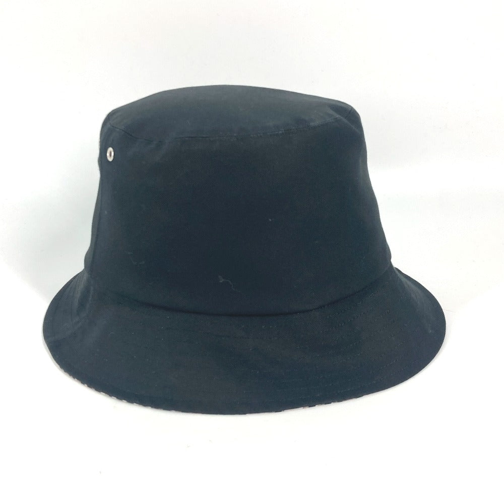 Dior hat 95TDD923A130 Polyester / Cotton black TEDDY-D Oblique Women 58 Used Authentic