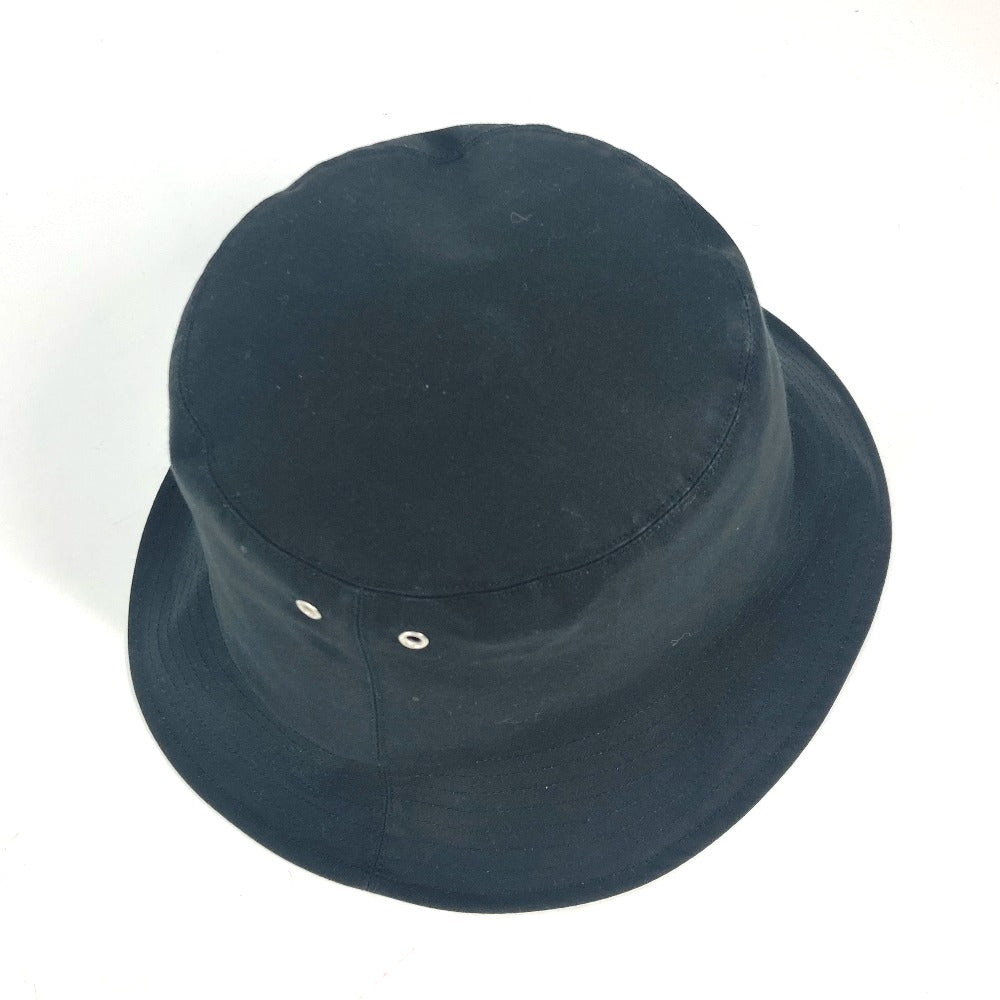 Dior hat 95TDD923A130 Polyester / Cotton black TEDDY-D Oblique Women 58 Used Authentic