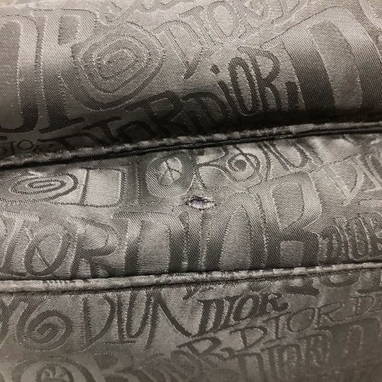 Dior Backpack 1PEBA064 Nylon / leather black Dior xStussy collaboration unisex(Unisex) Used Authentic