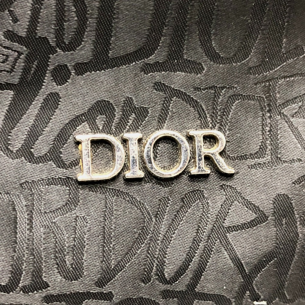 Dior Backpack 1PEBA064 Nylon / leather black Dior xStussy collaboration unisex(Unisex) Used Authentic