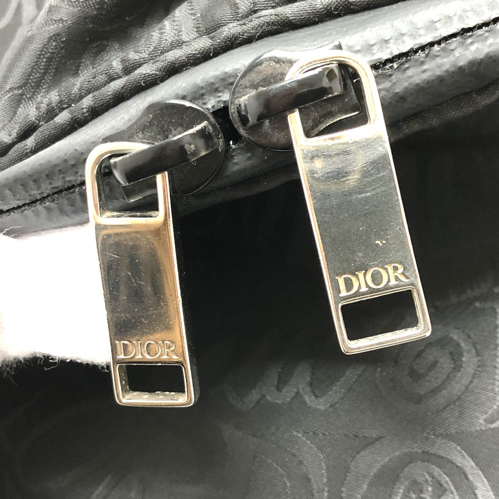 Dior Backpack 1PEBA064 Nylon / leather black Dior xStussy collaboration unisex(Unisex) Used Authentic