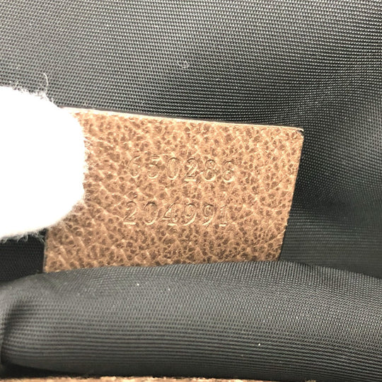 GUCCI Backpack 650288 Nylon / leather Black x white GUCCIxTHE NORTH FACE collaboration mens Used Authentic