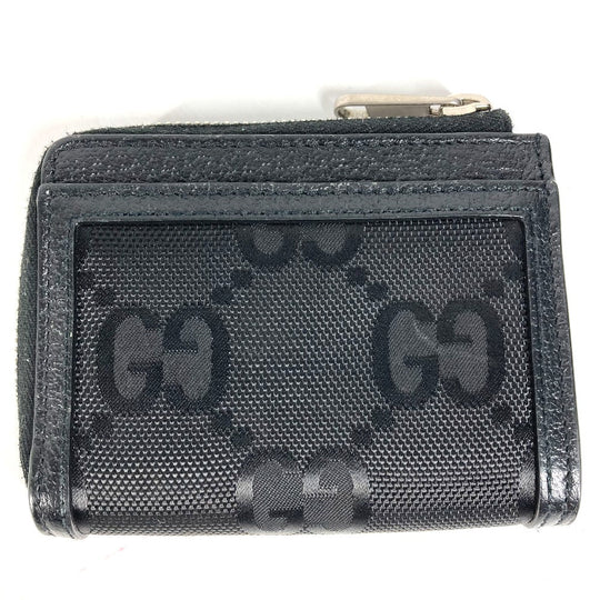 GUCCI Coin case 657587 Nylon black Wallet Coin Pocket OFF THE GRID OFF THE GRID mens Used Authentic