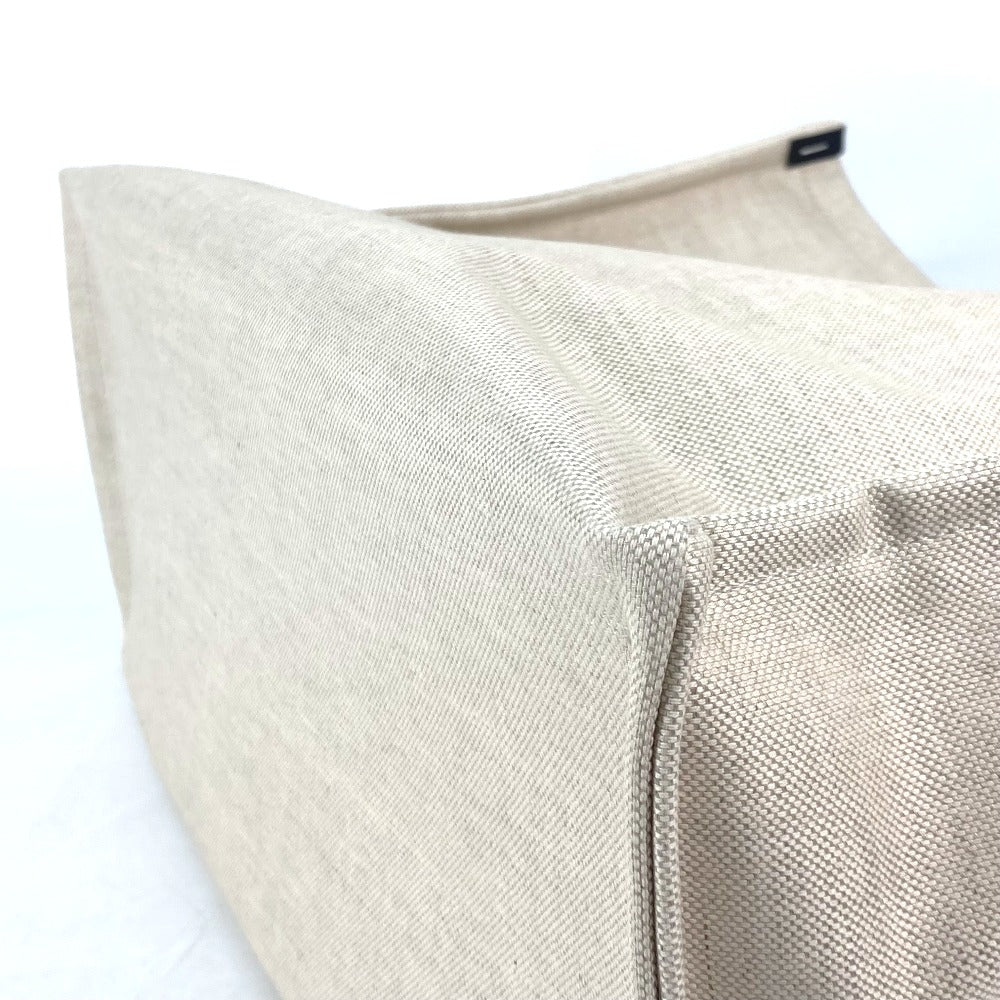 GUCCI Tote Bag 772176 Canvas leather Beige typex black Japan limited JAPAN logo print Women Used Authentic