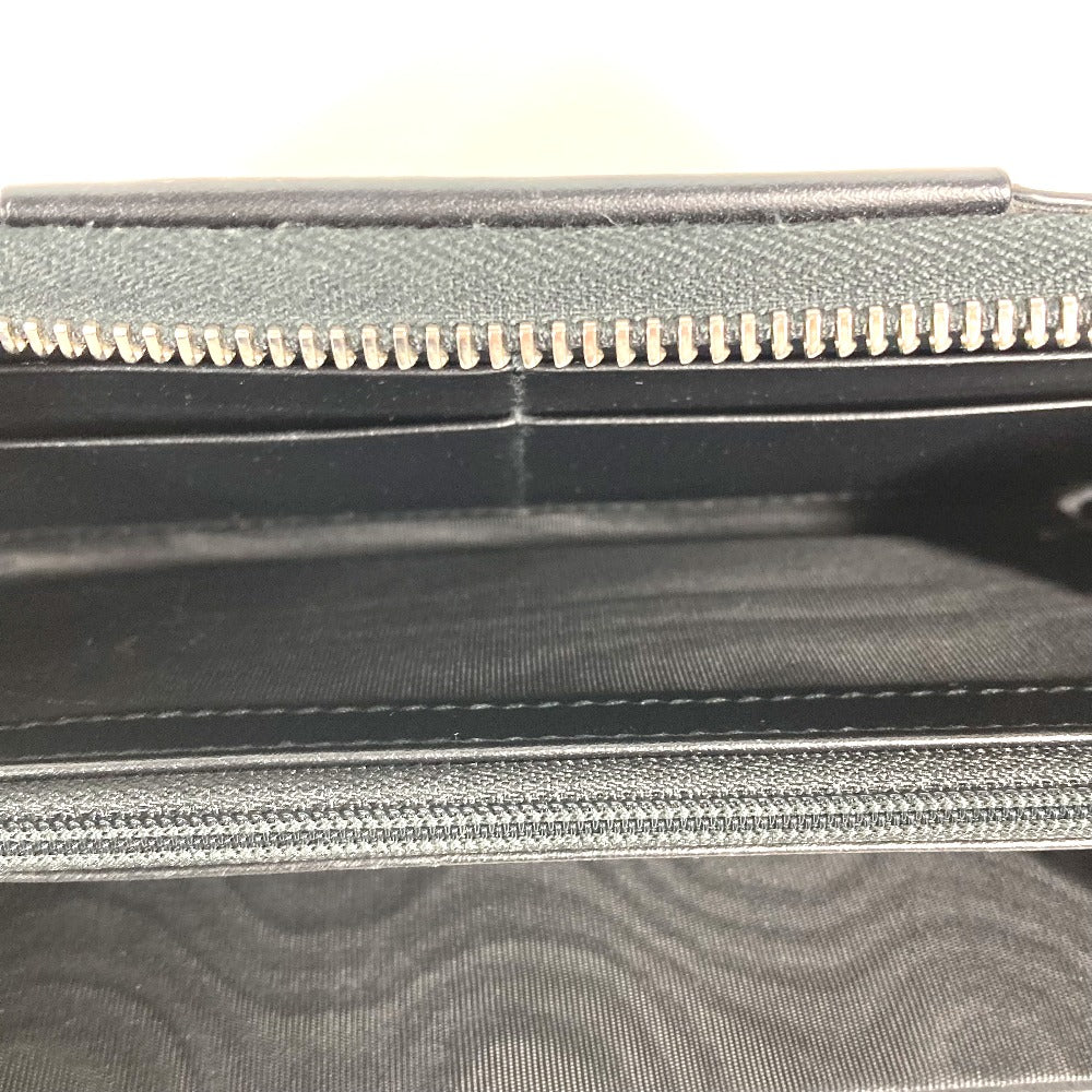 GUCCI Long Wallet Purse 451249 PVC leather beige GG Supreme Long wallet Women Used Authentic