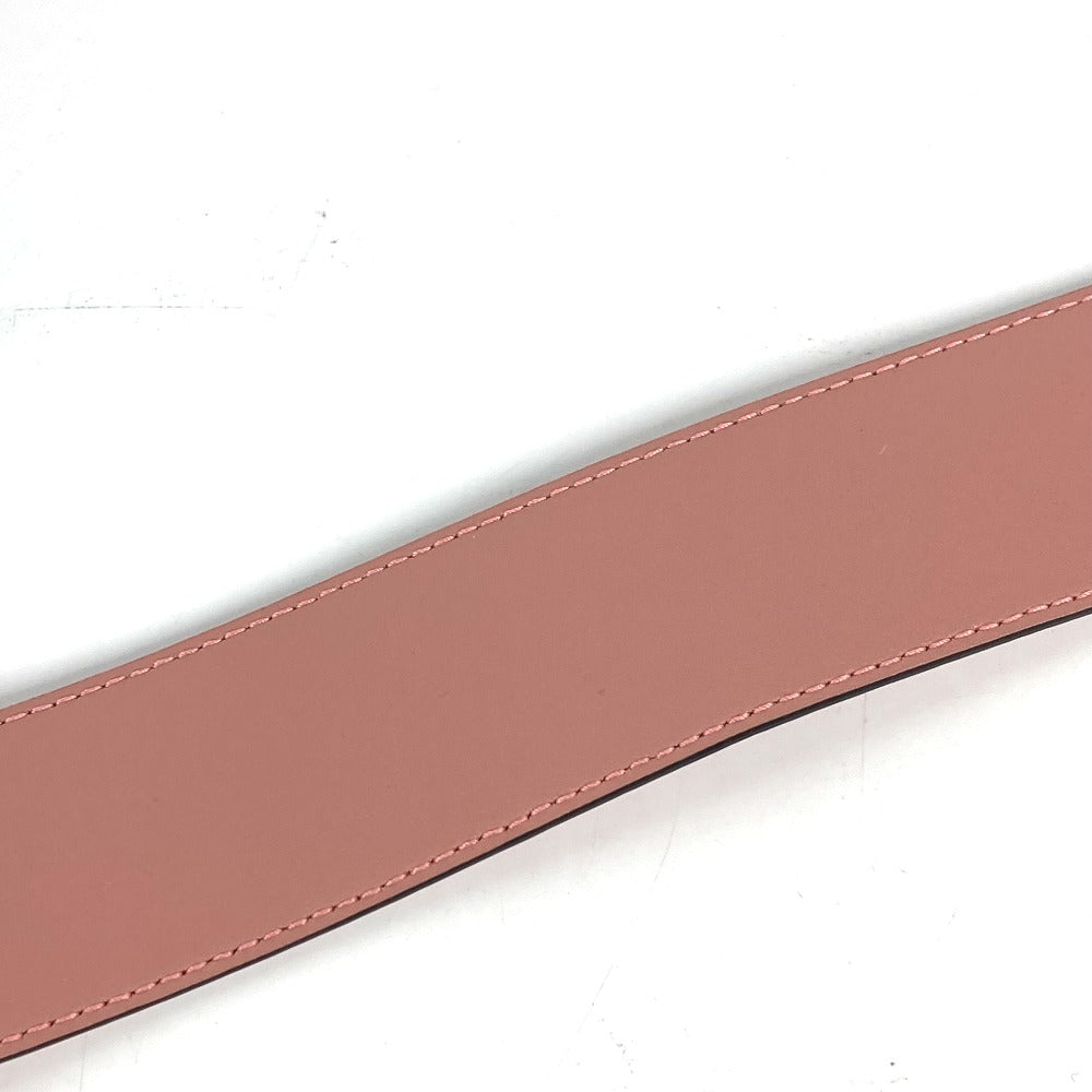 GUCCI belt 281548 leather pink Micro Gucci Shima GG Women 70 Used Authentic