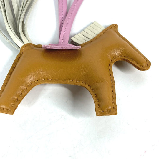 HERMES charm Anyo Miro beige Bag accessories Rodeo PM