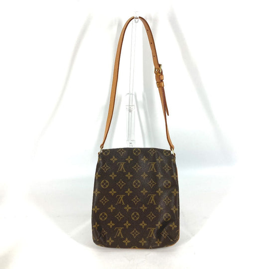LOUIS VUITTON Shoulder Bag M51258  Monogram canvas Brown Monogram Musette Salsa Women Used Authentic
