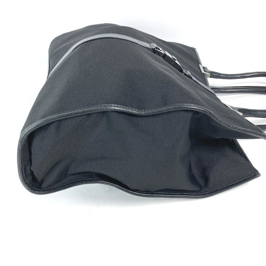 GUCCI Shoulder Bag 002 1064 Leather / nylon black Jackie line Women Used Authentic