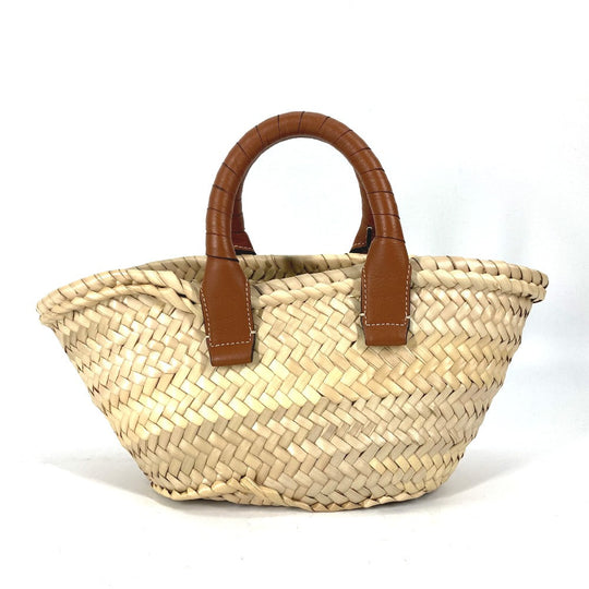Chloe Tote Bag Straw, Leather beige handbag bag MARCIE